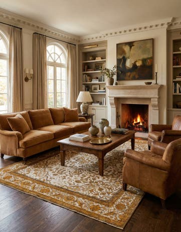9' 10 x 13' 5 Hand Knotted Ultra Vintage Persian Wool Rug