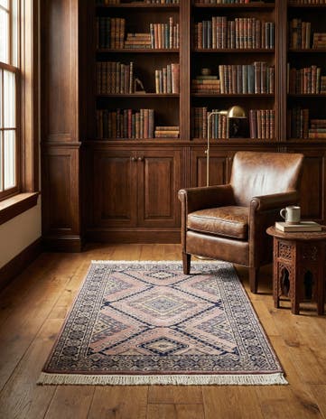 3' 1 x 4' 11 Hand Knotted Bokhara Rug