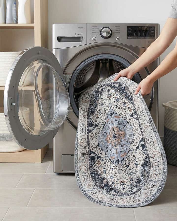 6' 1 x 9' Yara Oval Rug