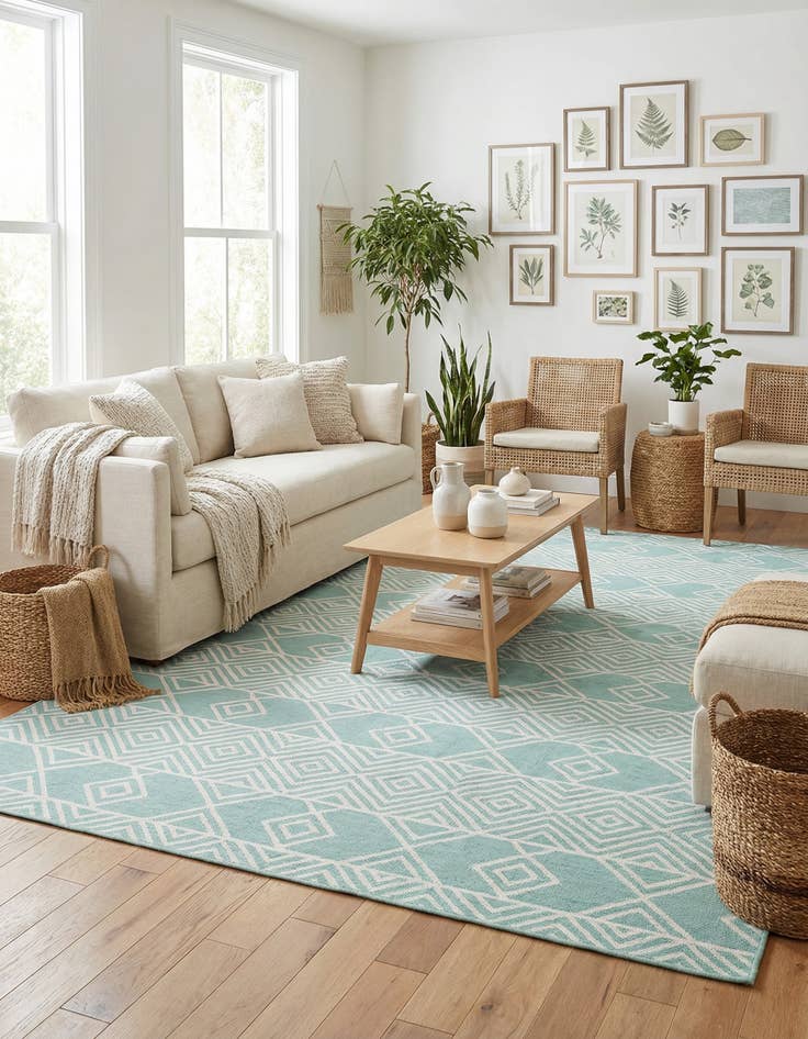 Detail image of 9' 10 x 12' Sabrina Soto Casa Havana Rug