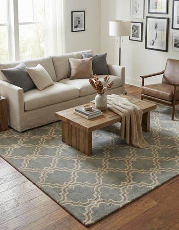 5' x 8' Luna Wool Rug