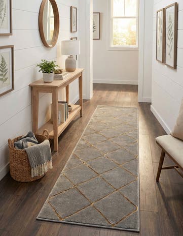 2' x 5' Vogue Geo Runner Rug
