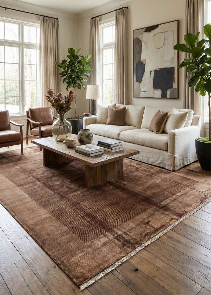 8' 2 x 11' 6 Hand Knotted Darya Wool Rug