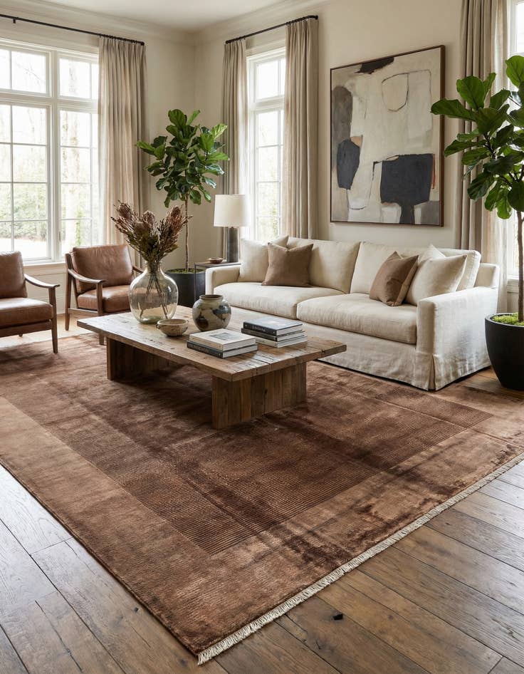 Detail image of 8' 2 x 11' 6 Hand Knotted Darya Wool Rug