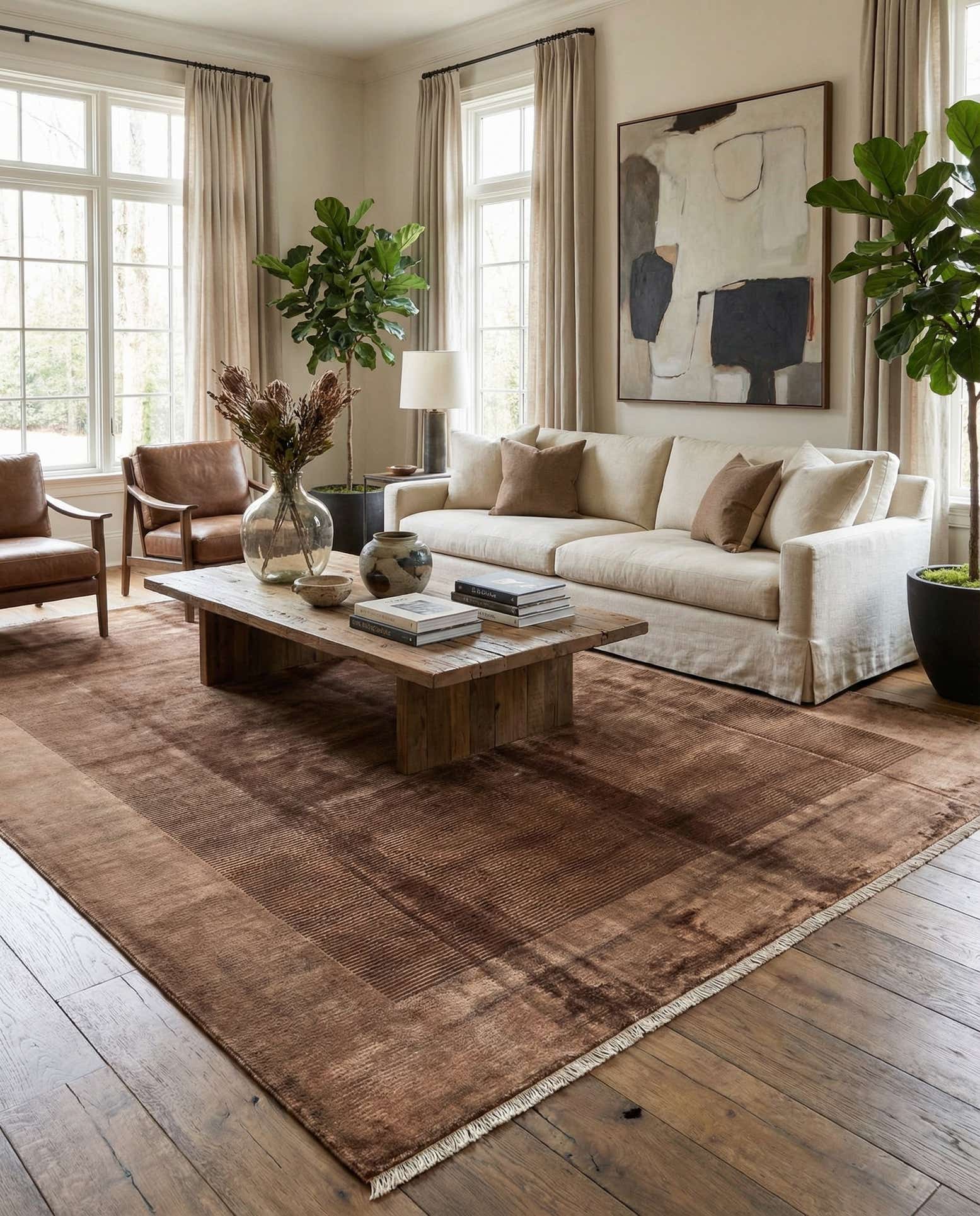 8' 2 x 11' 6 Hand Knotted Darya Wool Rug