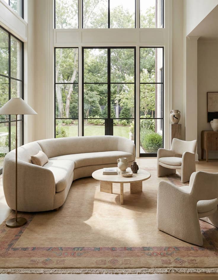 Detail image of  8' 3 x 11' 2  Hand Knotted Tibet Wool Rug