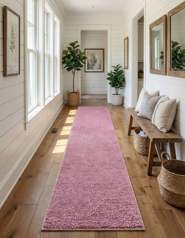 Detail image of  2' 7 x 98' 5 Solid Frieze Runner Rug