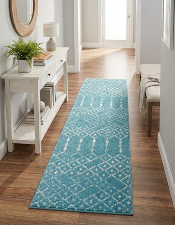 2' x 6' Paxon Trellis Runner Rug