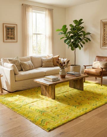 5' x 7' 3 Hand Knotted Darya Wool Rug