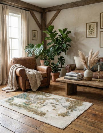 3' x 4' 8 Hand Knotted Ultra Vintage Persian Wool Rug