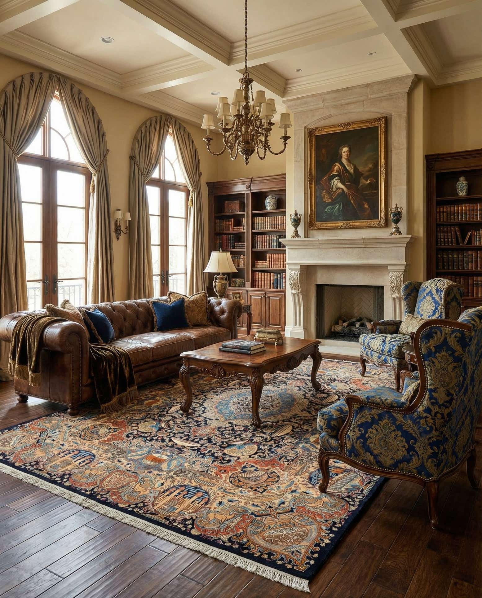 10' x 13' Kashmar Wool Rug
