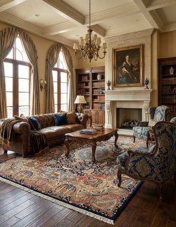 10' x 13' Kashmar Wool Rug