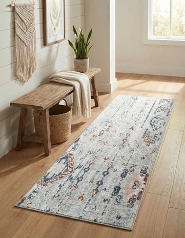 2' x 4' Kamala Washable Runner Rug