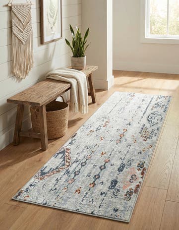 2' x 4' Kamala Washable Runner Rug