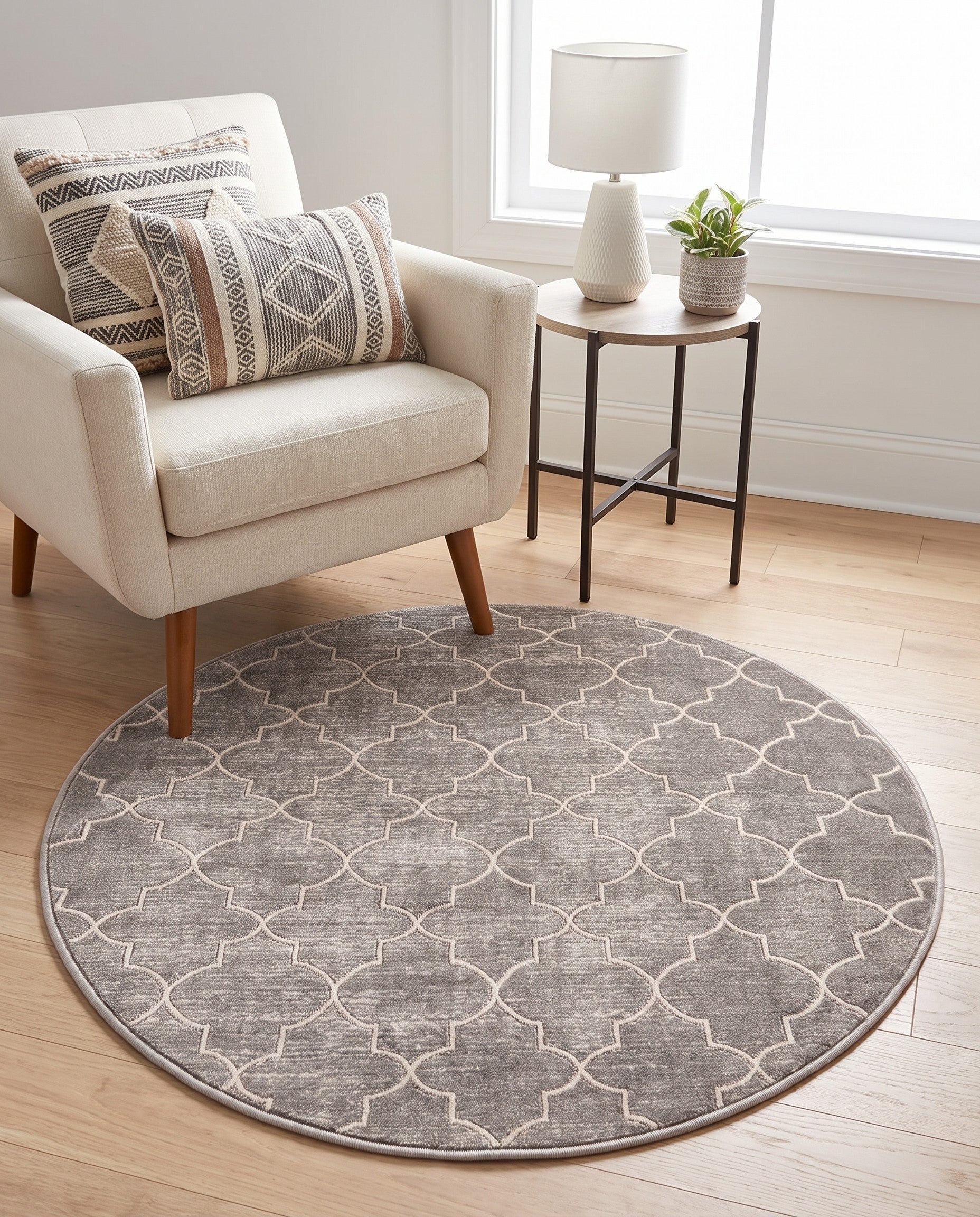 Jill Zarin 3' 3 x 3' 3 Uptown Lincoln Center Round Rug