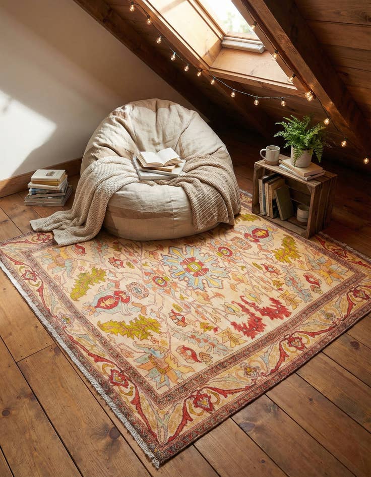 Detail image of 5' 1 x 5' 1 Boutique Square Rug