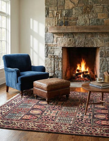 4' 11 x 6' 11 Bachtiar Rug