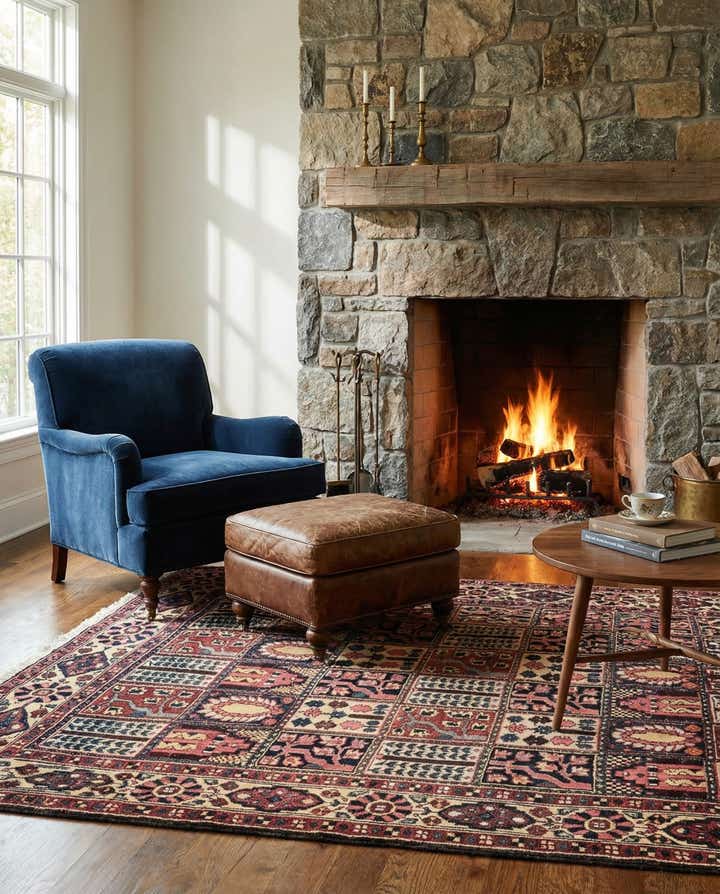 4' 11 x 6' 11 Bachtiar Rug
