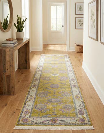 Green Paragon Runner Rug
