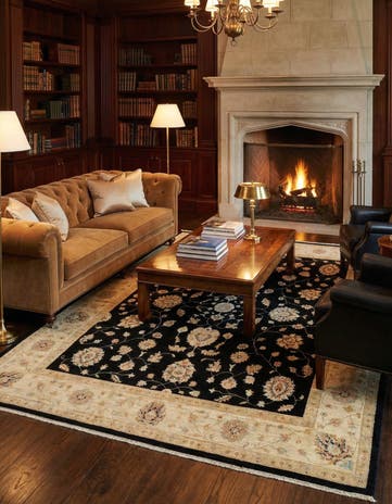 6' 6 x 8' 1 Ziegler Wool Rug
