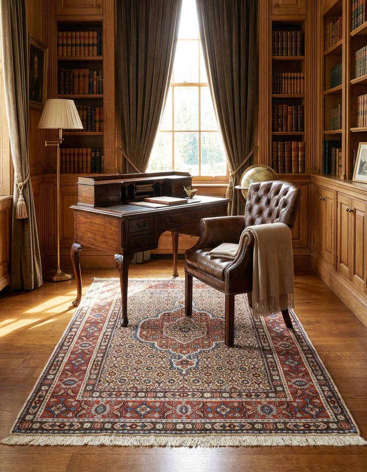 Detail image of 3' 4 x 4' 10 Mood Wool Rug