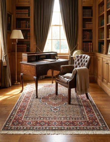 3' 4 x 4' 10 Mood Wool Rug