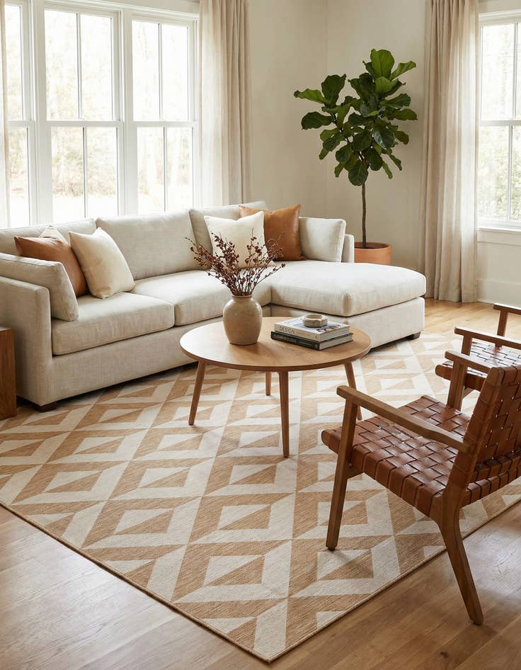 Detail image of 9' x 12'  Washable Jill Zarin Napa Indoor / Outdoor Rug