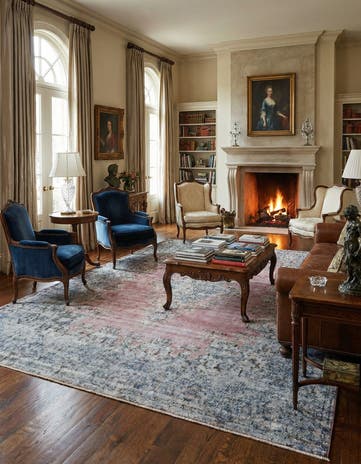 9' 7 x 12' 10 Vintage Royal Wool Rug