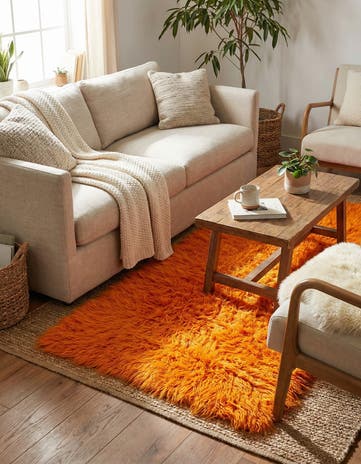 2' 7 x 4' 10 Hand Knotted Moroccan Wool Rug