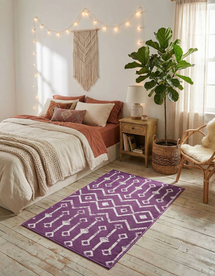 Detail image of 2' x 3' Kasbah Trellis Rug