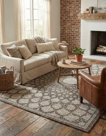 7' 10 x 10' Chenille Jute Rug