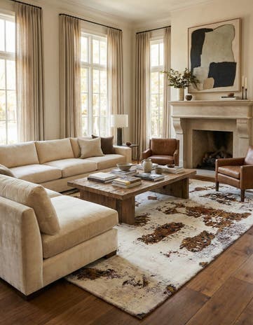 8' 5 x 10' 8 Hand Knotted Ultra Vintage Persian Wool Rug