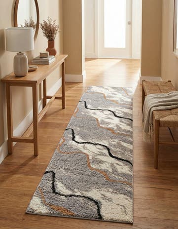 2' x 8' Sepia Runner Rug