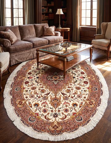 4' 9 x 6' 9 Tabriz Rug