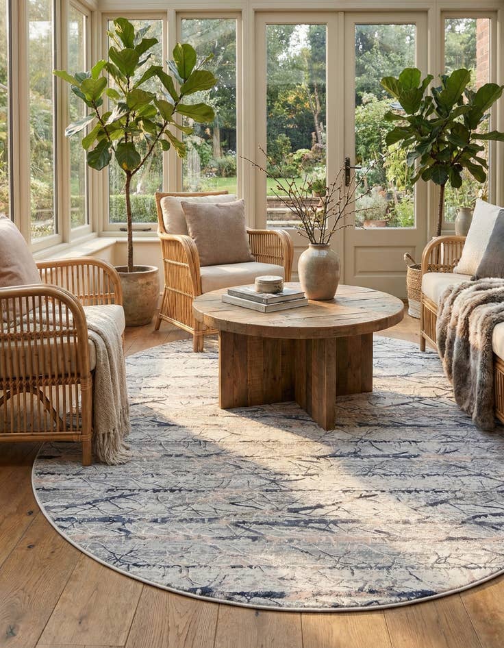 Detail image of 7' 10 x 10' Finsbury Oval Rug