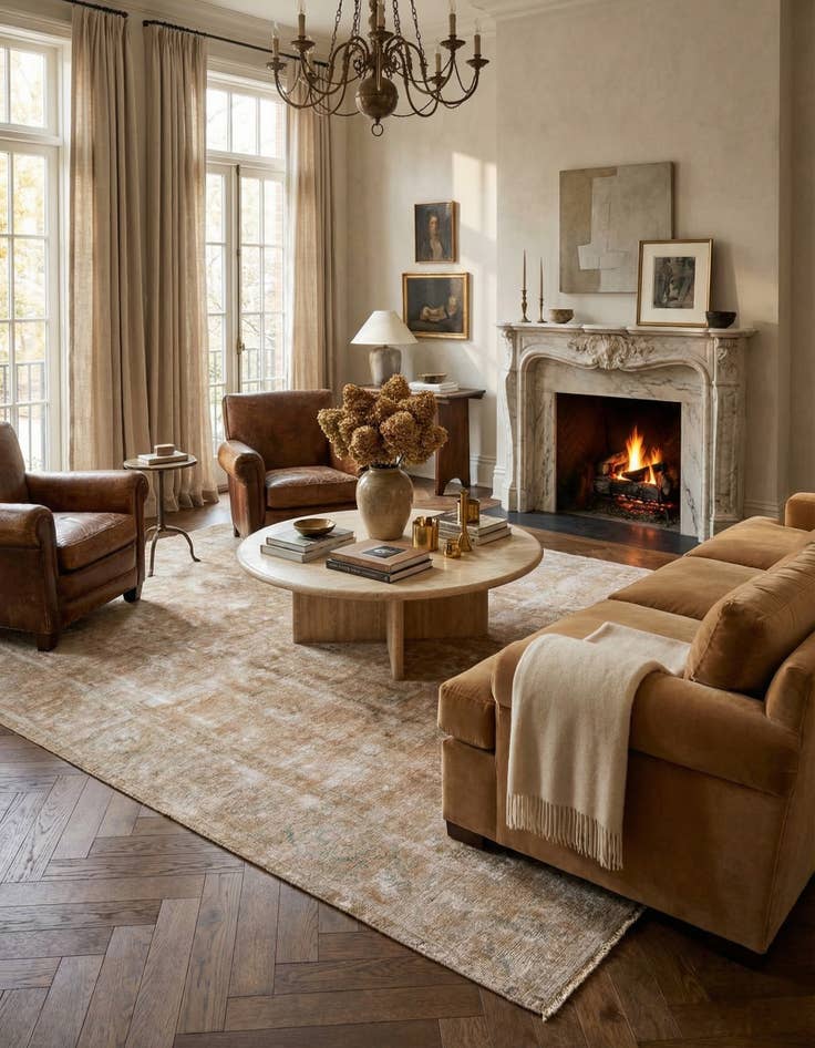 Detail image of  9' 2 x 12' 7  Hand Knotted Ultra Vintage Persian Wool Rug