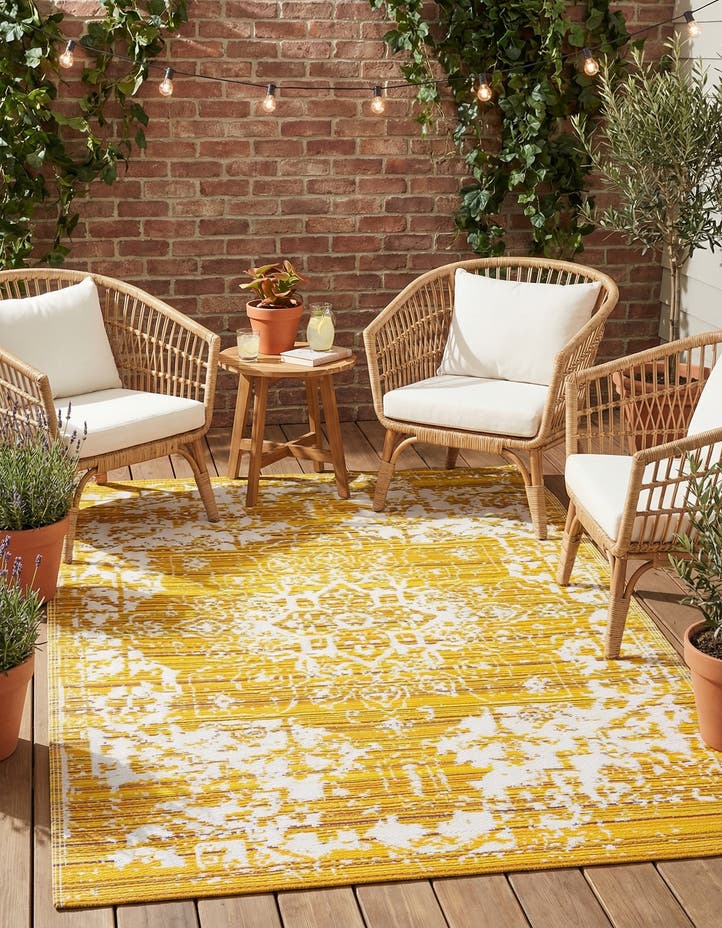 5' x 8' Easy-Clean Vista Breeze Indoor / O...