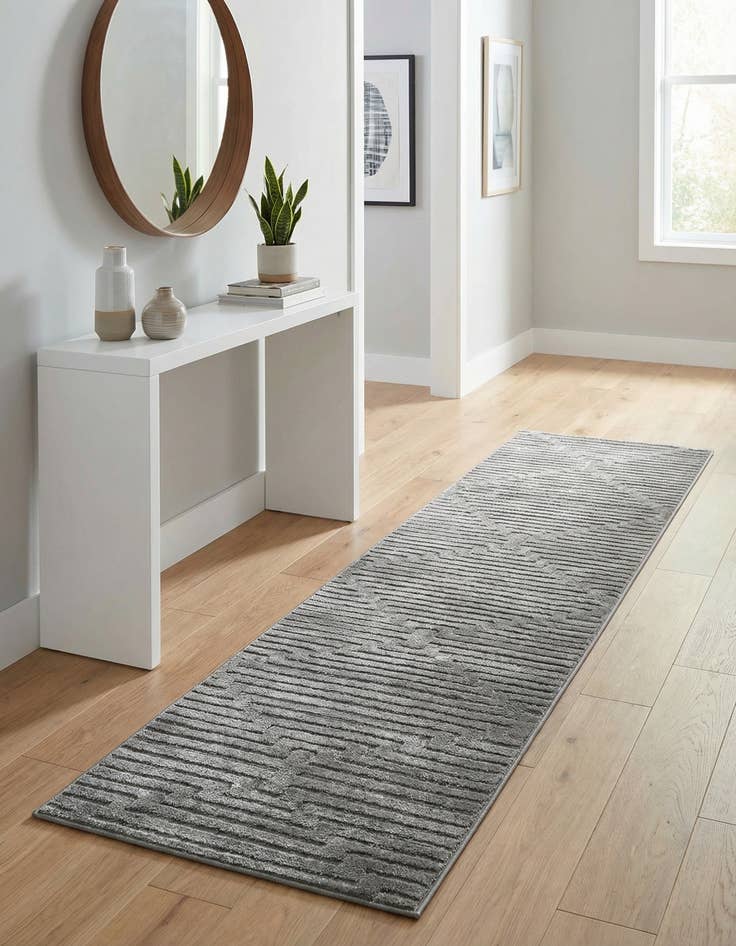 Detail image of 2' x 8' Vogue Geo Runner Rug