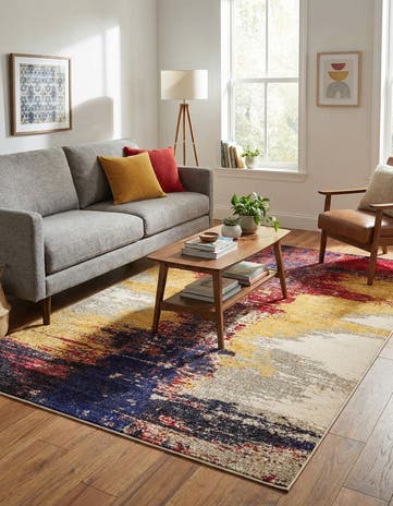 7' x 10' Washable Hyacinth Rug