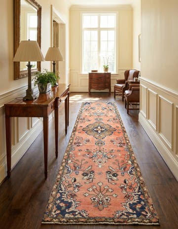 2' 4 x 9' 5 Hamedan Runner Rug