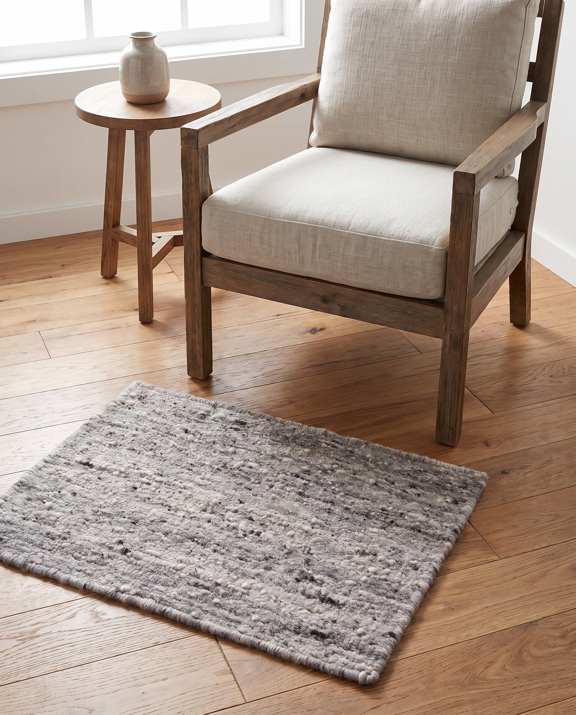 2' 1 x 3' 1 Hand Knotted Moroccan Wool Rug
