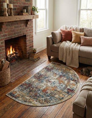 2' 7 x 4' Isabella Hearth Rug