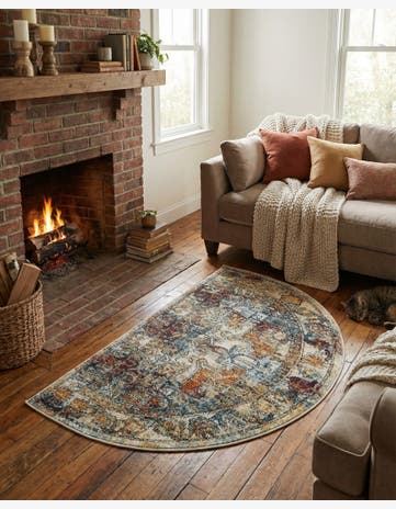 2' 7 x 4' Isabella Hearth Rug