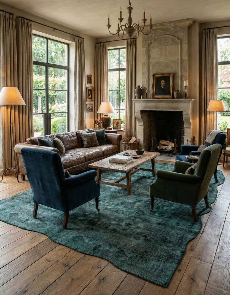 Detail image of 10' x 13'  Hand Knotted Ultra Vintage Persian Wool Rug