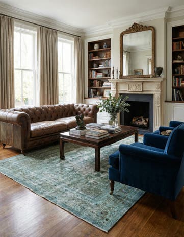 6' 2 x 9' 4 Vintage Royal Rug