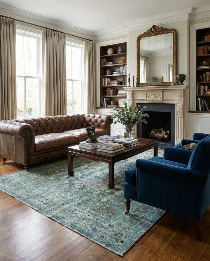6' 2 x 9' 4 Vintage Royal Rug