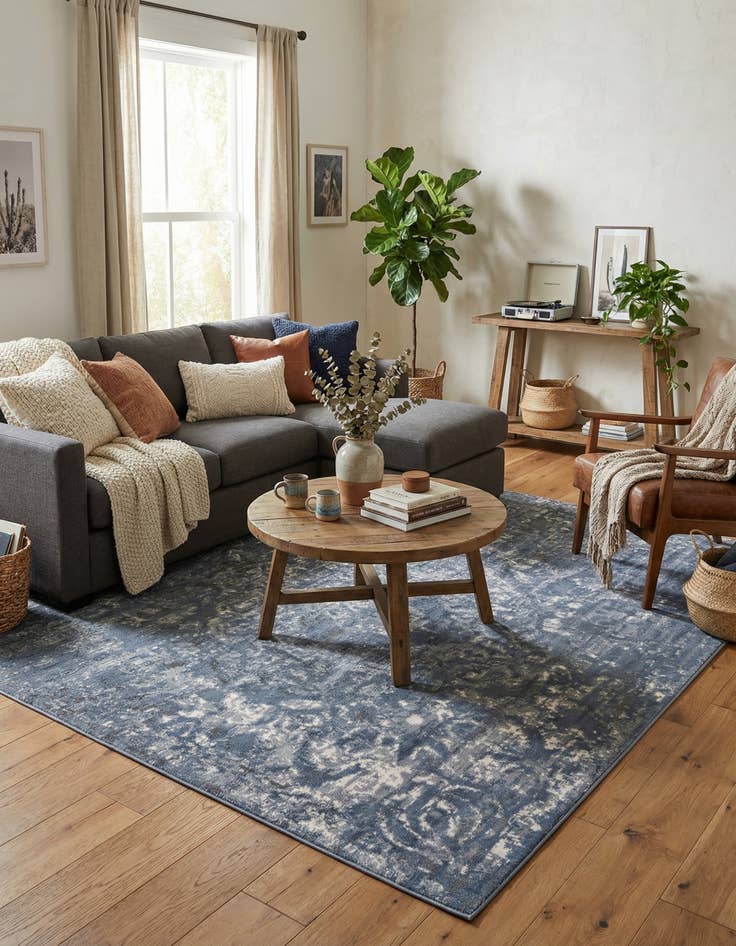 Detail image of 7' 10 x 7' 10 Oregon Square Rug