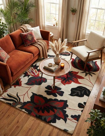 5' x 8' Agra Rug