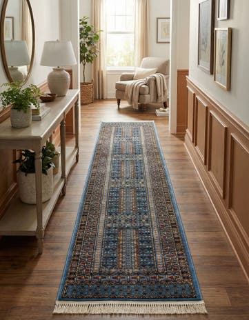 2' 7 x 12' Bokhara Runner Rug