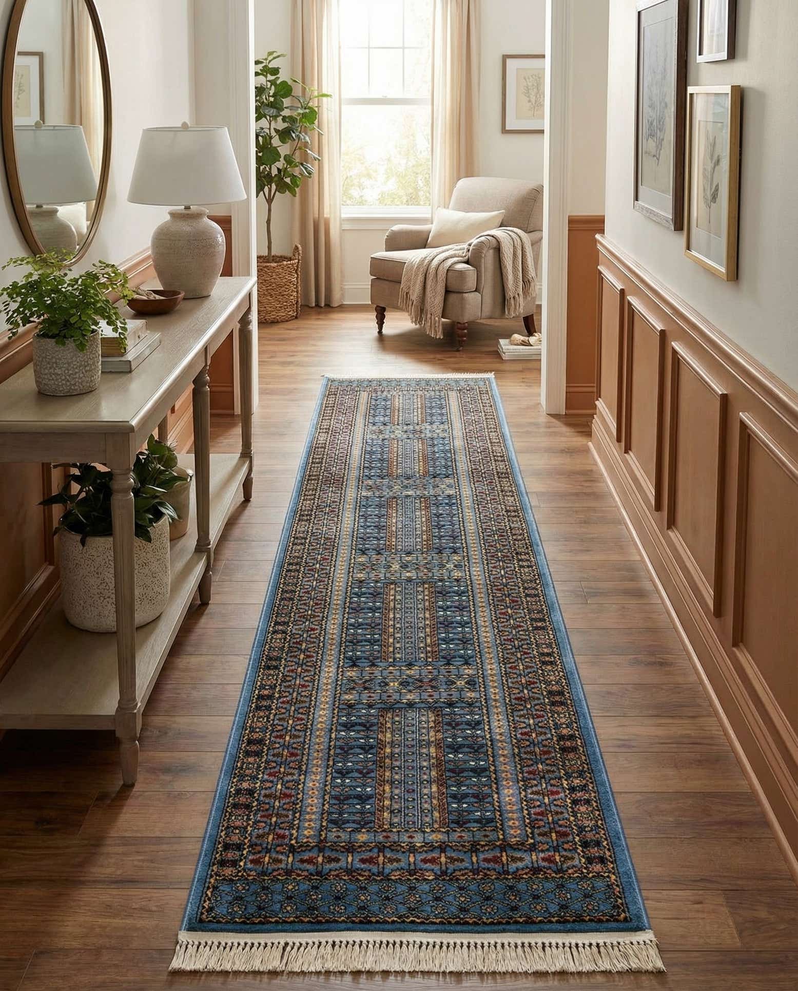 2' 7 x 12' Bokhara Runner Rug
